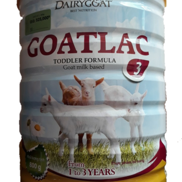 Sữa Dê GoatLac 3 800g (Từ 1 – 3 tuổi)