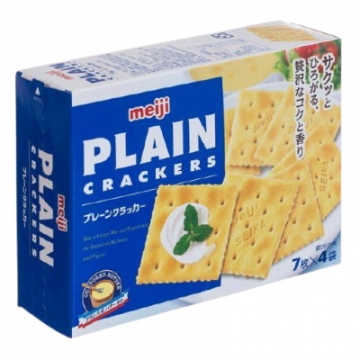 Bánh Ăn Kiêng MEIJI Plain Crackers 52g