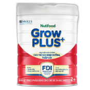 Sữa bột Nutifood GrowPLUS+ Suy Dinh Dưỡng (Đỏ) 2+ Lon 850G