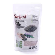 Hạt chia trắng Sunfood Mỹ túi 454g