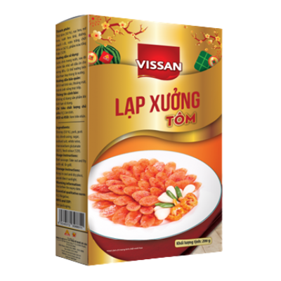 Lạp Xưởng Tôm Vissan Hộp 500g