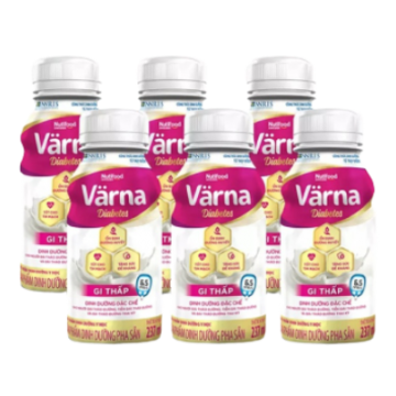Sữa Bột Pha Sẵn Đặc Trị Nutifood Varna 237ml (lốc 6 chai)
